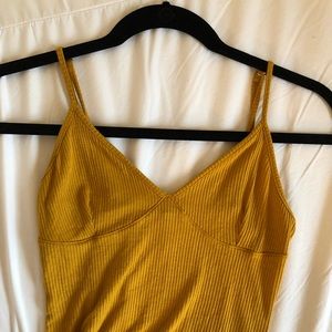 Mustard Yellow Bodysuit